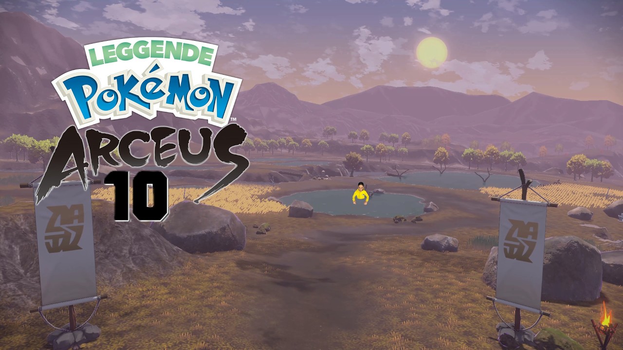 Ep. 10 ACQUITRINO VERMIGLIO - Leggende Pokémon Arceus