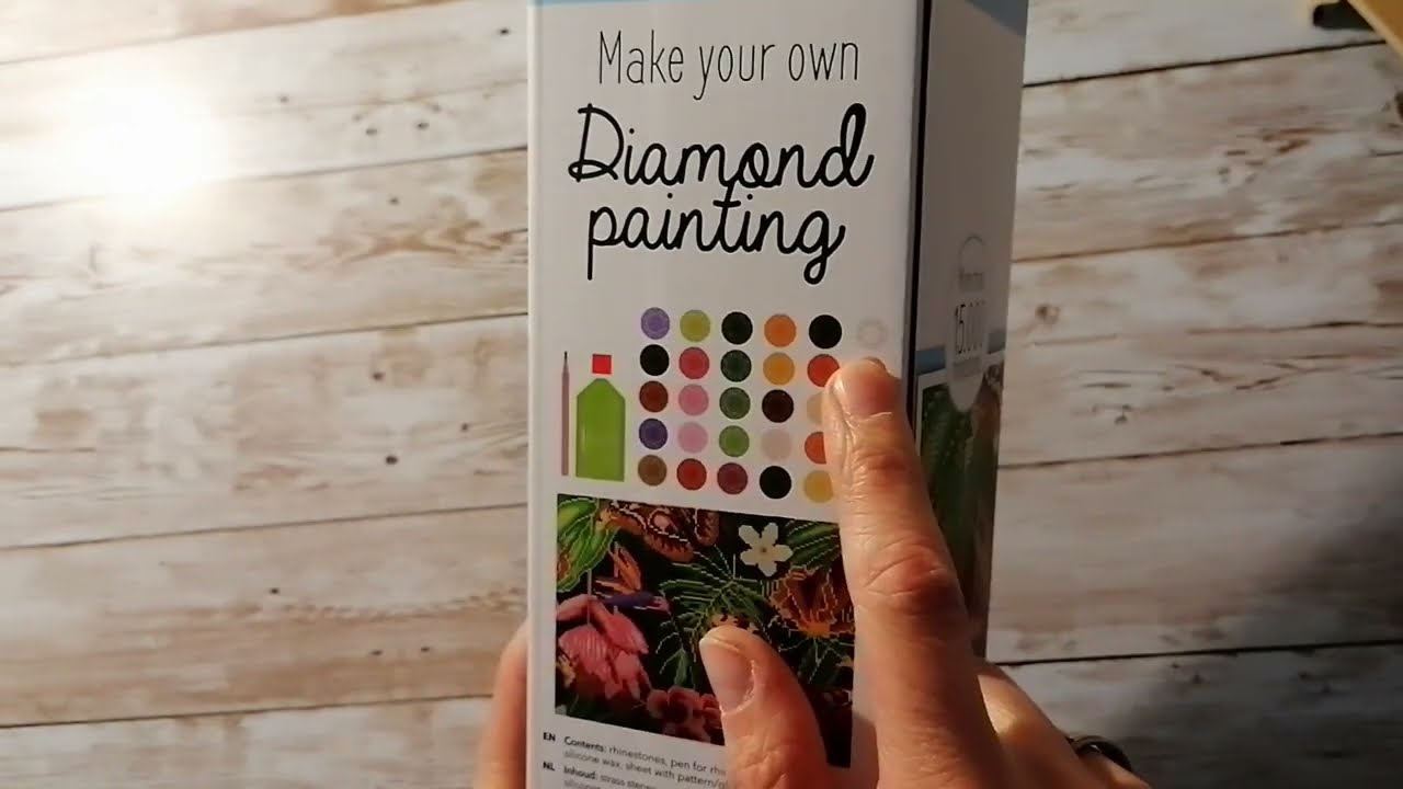Diamond Painting 3. Haul 2. #Action #Haul Endlich Bilder!!!! 🦋🌄
