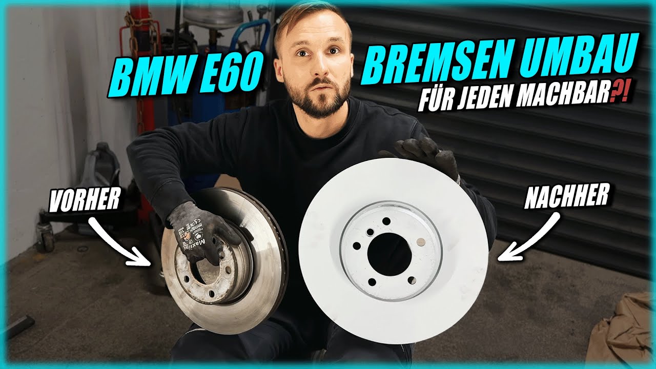 E60 Bremse auf 550i umgebaut! 🔥 Die perfekte Vorbereitung für eine Pulverbeschichtung! 🎨🛞