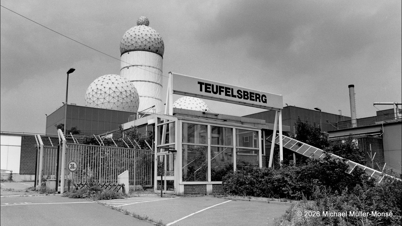 Neu in 4K, Teufelsberg Berlin - Field Station Berlin Teufelsberg - NSA, Lost Place 1996 #lostplace