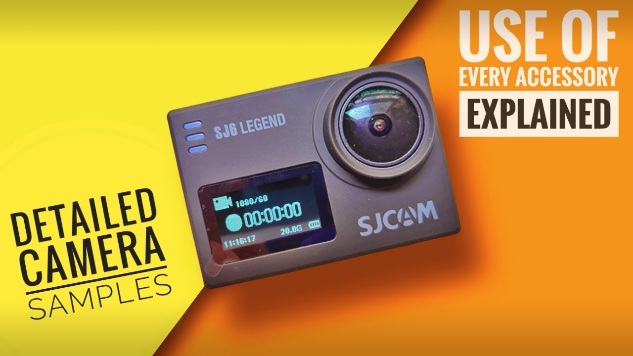 SJCAM SJ6 Legend Sports & Action Camera | In Depth Review !