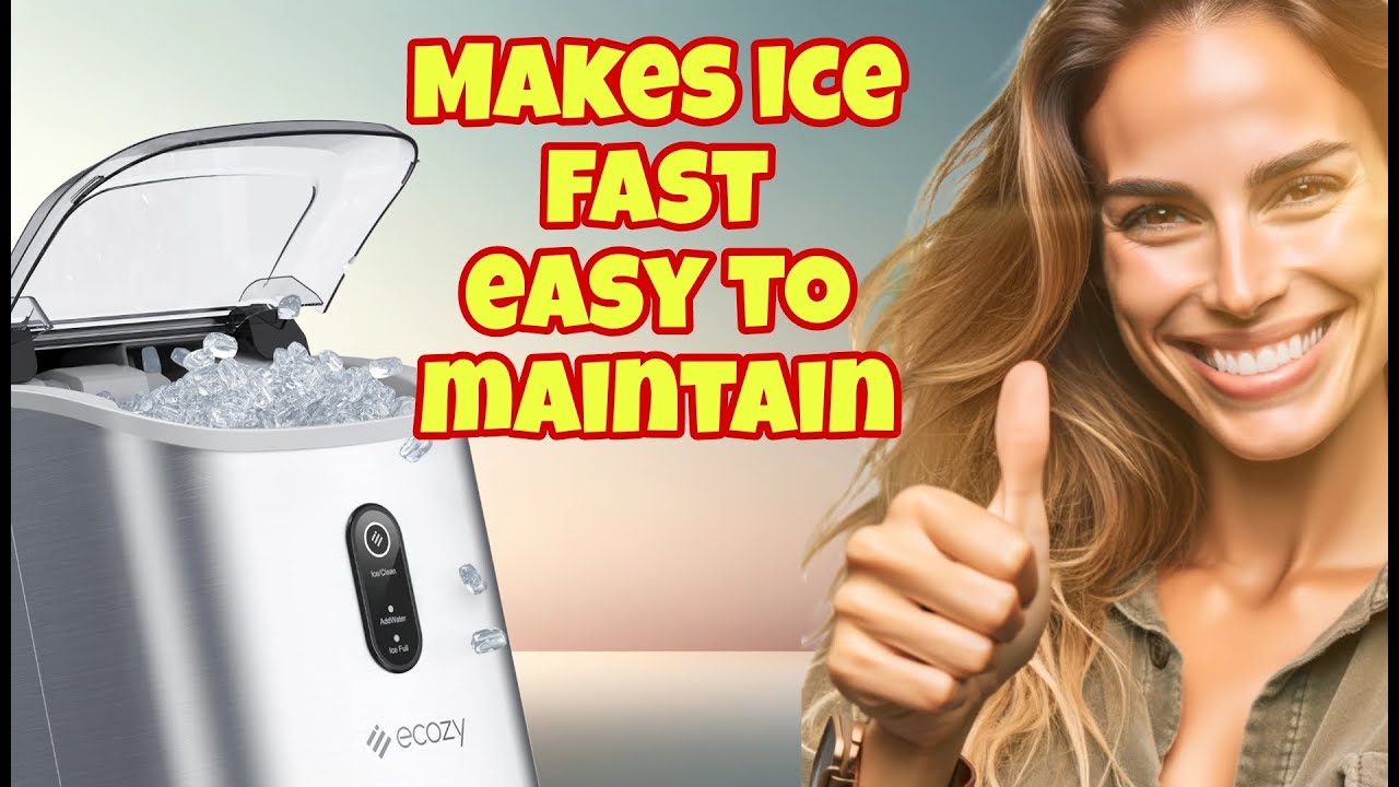 Ecozy Nugget Ice Maker Review: The Ultimate Chewable Ice Experience!