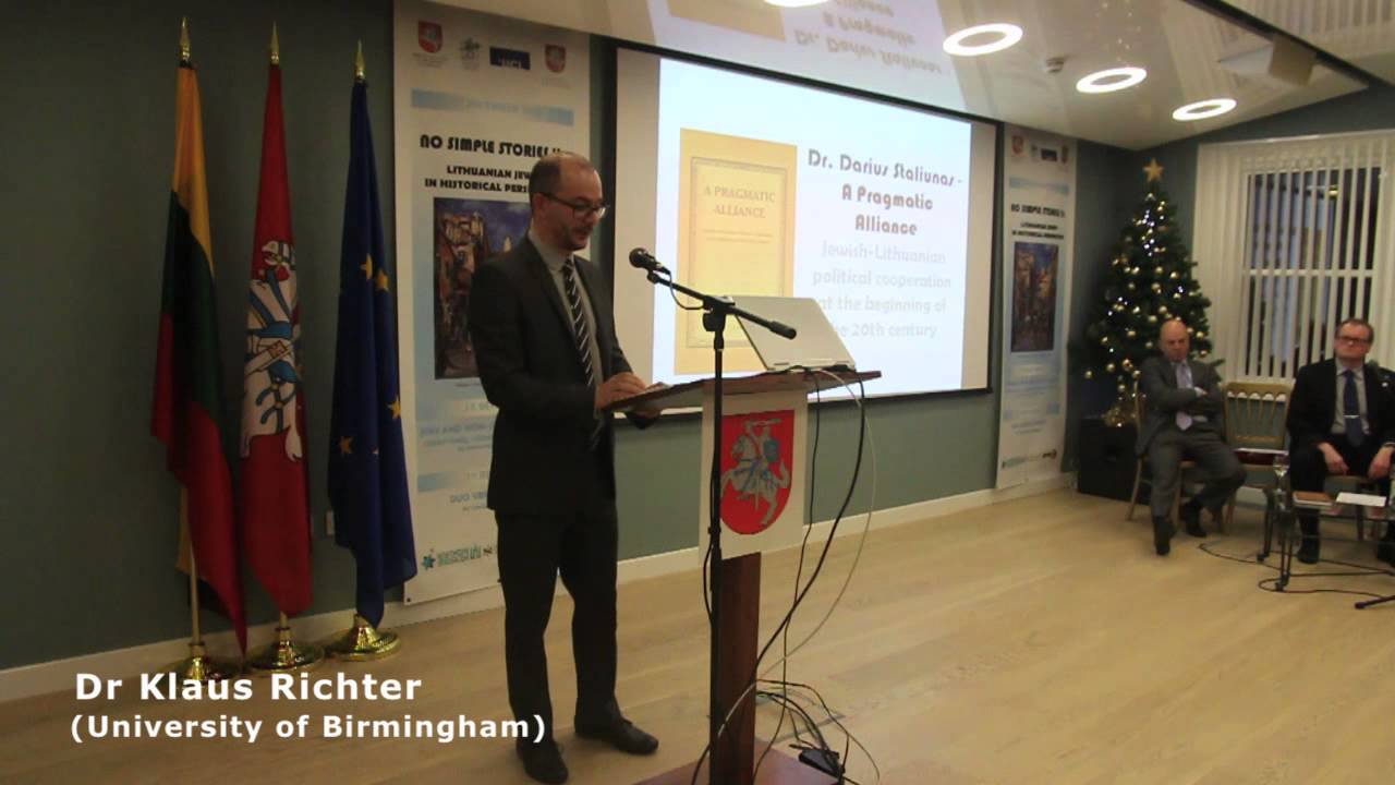 17-Dec-2012 No Simple Stories II: Dr Klaus Richter comments
