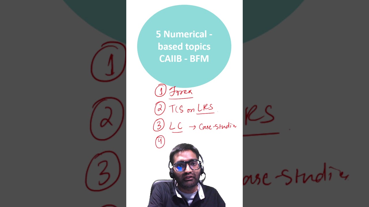 CAIIB BFM Important Numerical Topics 2025 | CAIIB BFM Important Module & Topics | CAIIB Preparation