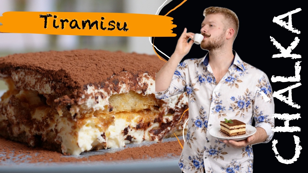 Tak má podle mě vypadat pravé tiramisu… bez smetany! | CHÁLKA 4