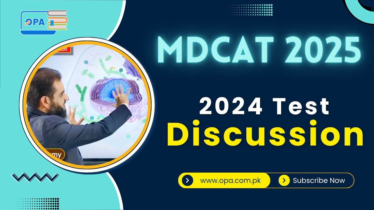 MDCAT Biology – Past Paper 2024 Discussion with Explanations