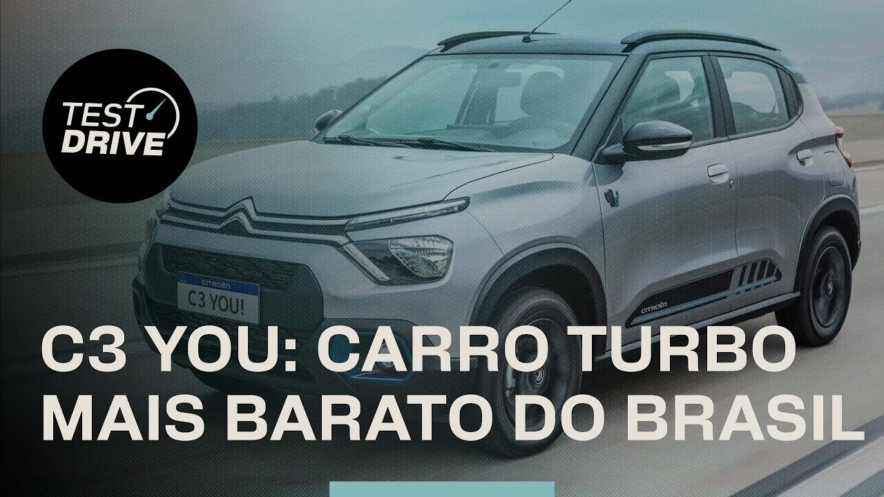 Citro&euml;n C3 You: como &eacute; o carro turbo mais barato do Brasil