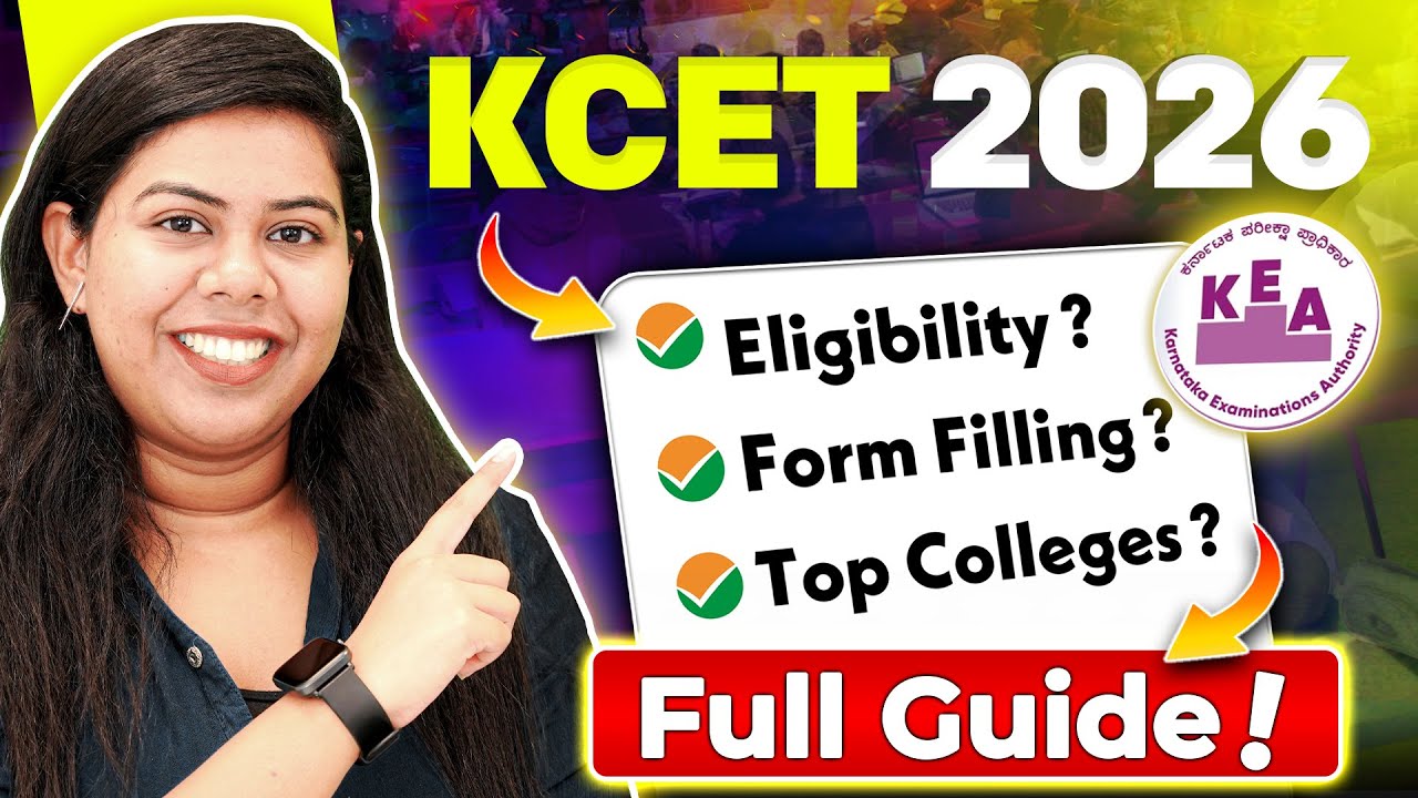 🎯 KCET 2026 Full Details | Exam Date, Eligibility, College & Counselling | Karnataka BTech Admission