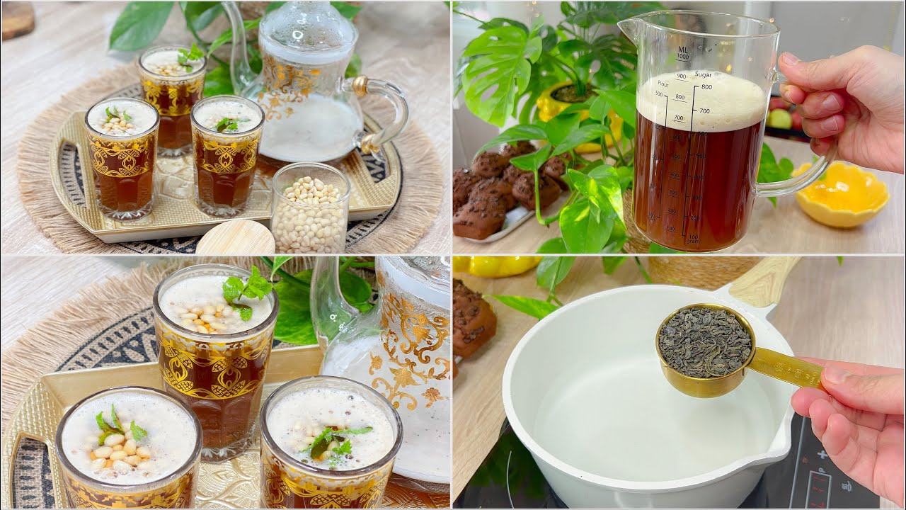 سر الكشكوشة في التاي الأخضر 🍵🍵🫖🫖