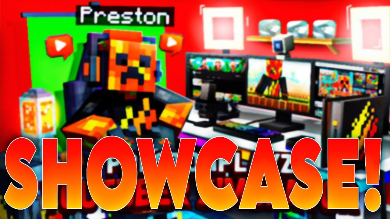 Minecraft: PRESTON'S YOUTUBER SIMULATOR (MINI-GAMES = SUBS & VIEWS!) - Marketplace Mini-Game [1]