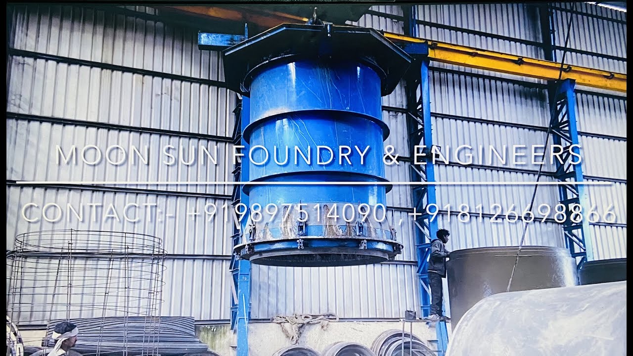 Vertical process of making RCC PIPE (1500mm) WITH VERTICAL PROCESS