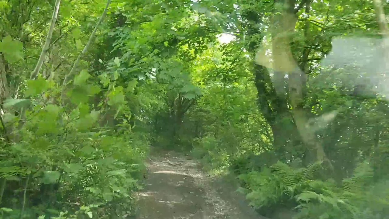Road from/to Roman Lakes, Marple, England.