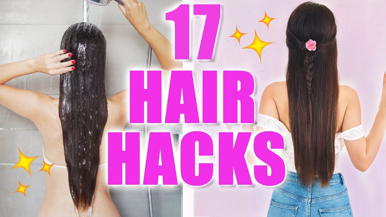 17 HAIR HACKS: WAS TUN GEGEN FETTIGE HAARE! DAS MACHT JEDER FALSCH 😱  KINDOFROSY