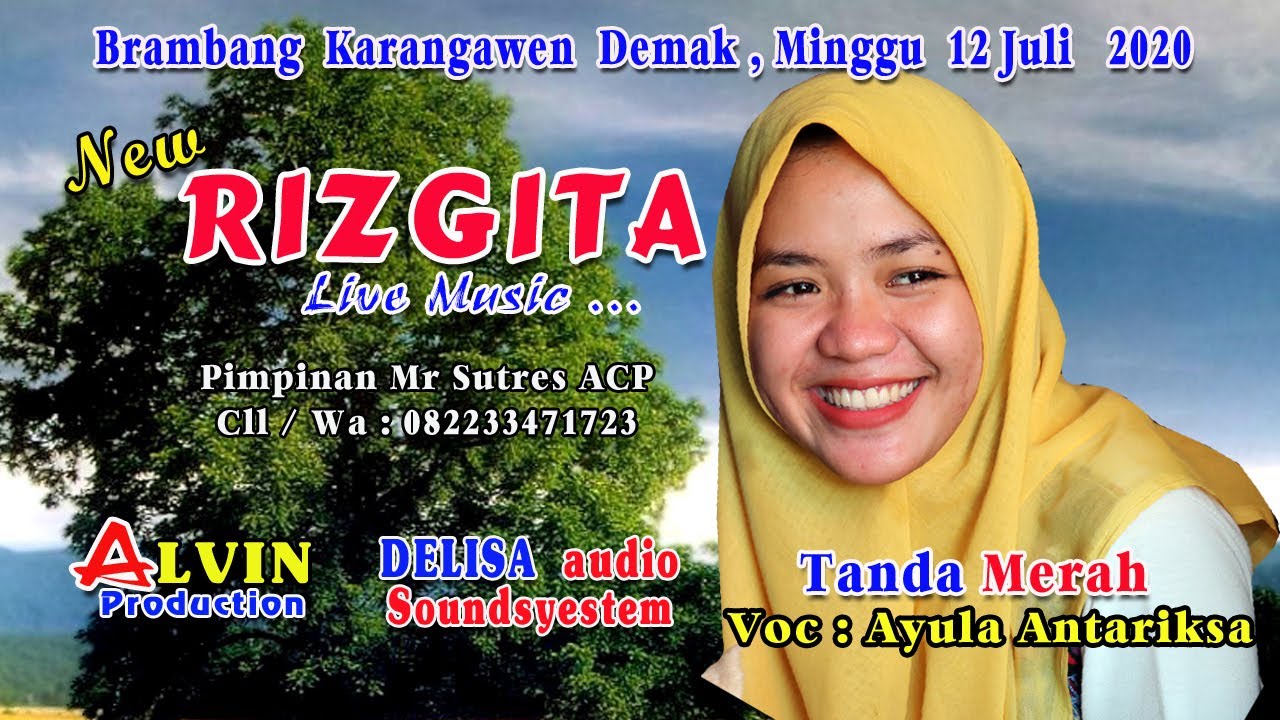 TANDA MERAH - Cover : AYULA ANTARIKSA - New RIZGITA - Alvin production