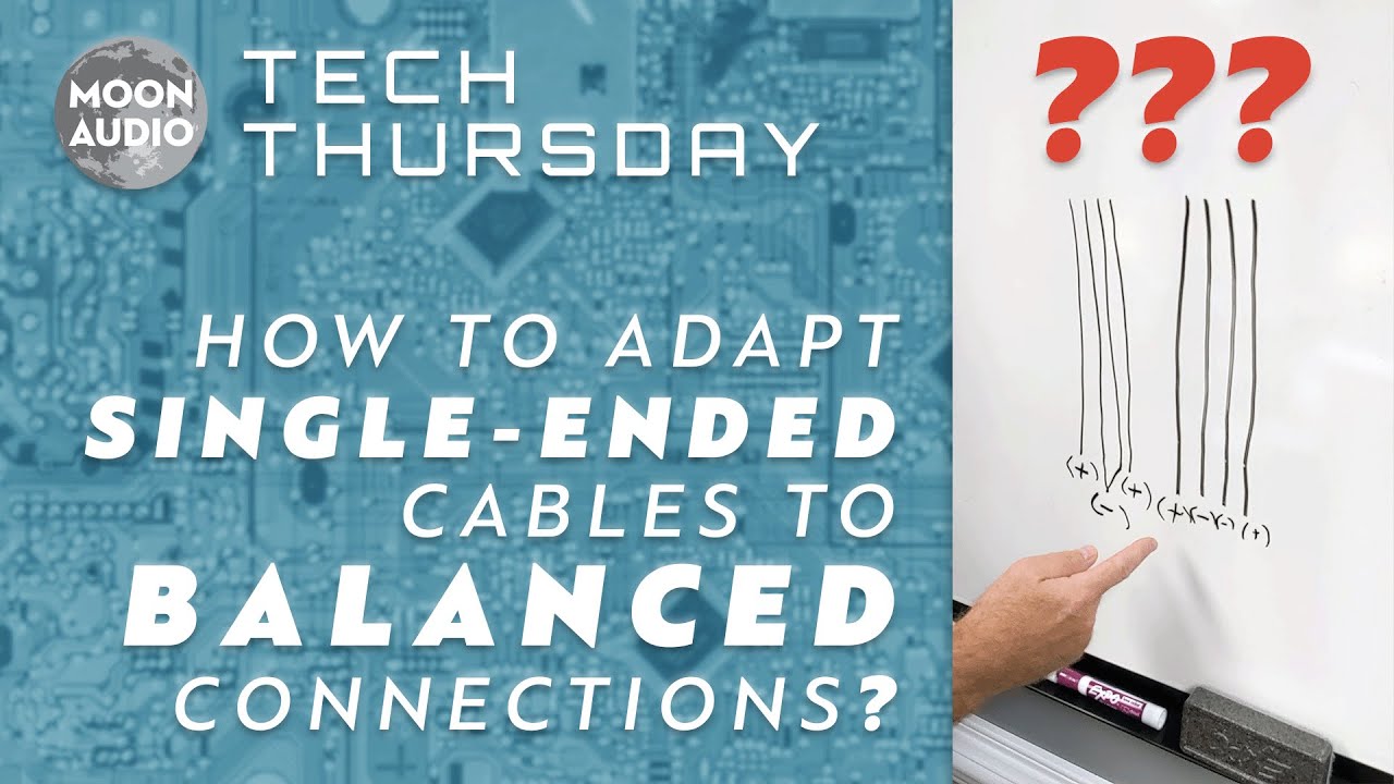 How to Adapt Single-Ended Cables to Balanced Connections? | Drew's Audiophile Tech Tips