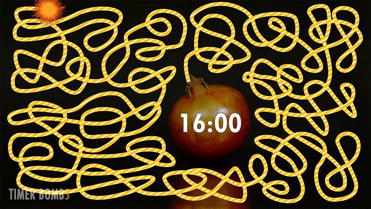 16 Minute Timer Bomb [ Pomegranate ]