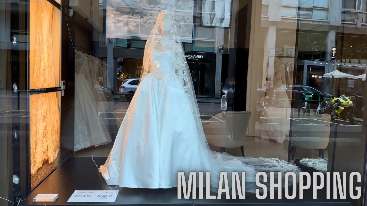 Milan Luxury Shopping 2026 🇮🇹 | Milano Windows & Famous Designer Brands in Italy
