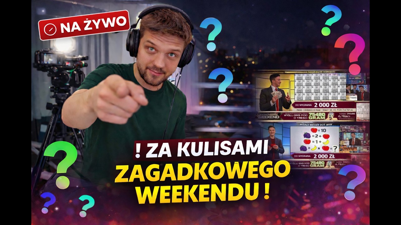 Za kulisami ZAGADKOWEGO WEEKENDU!