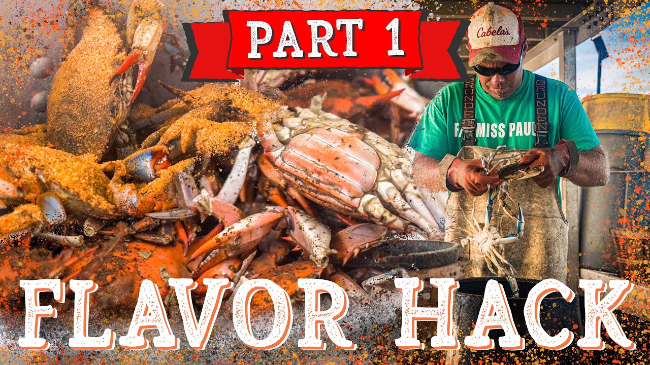 How To Steam EXTRA Flavor in (Light) Blue Crabs 🦀Watermen Tips