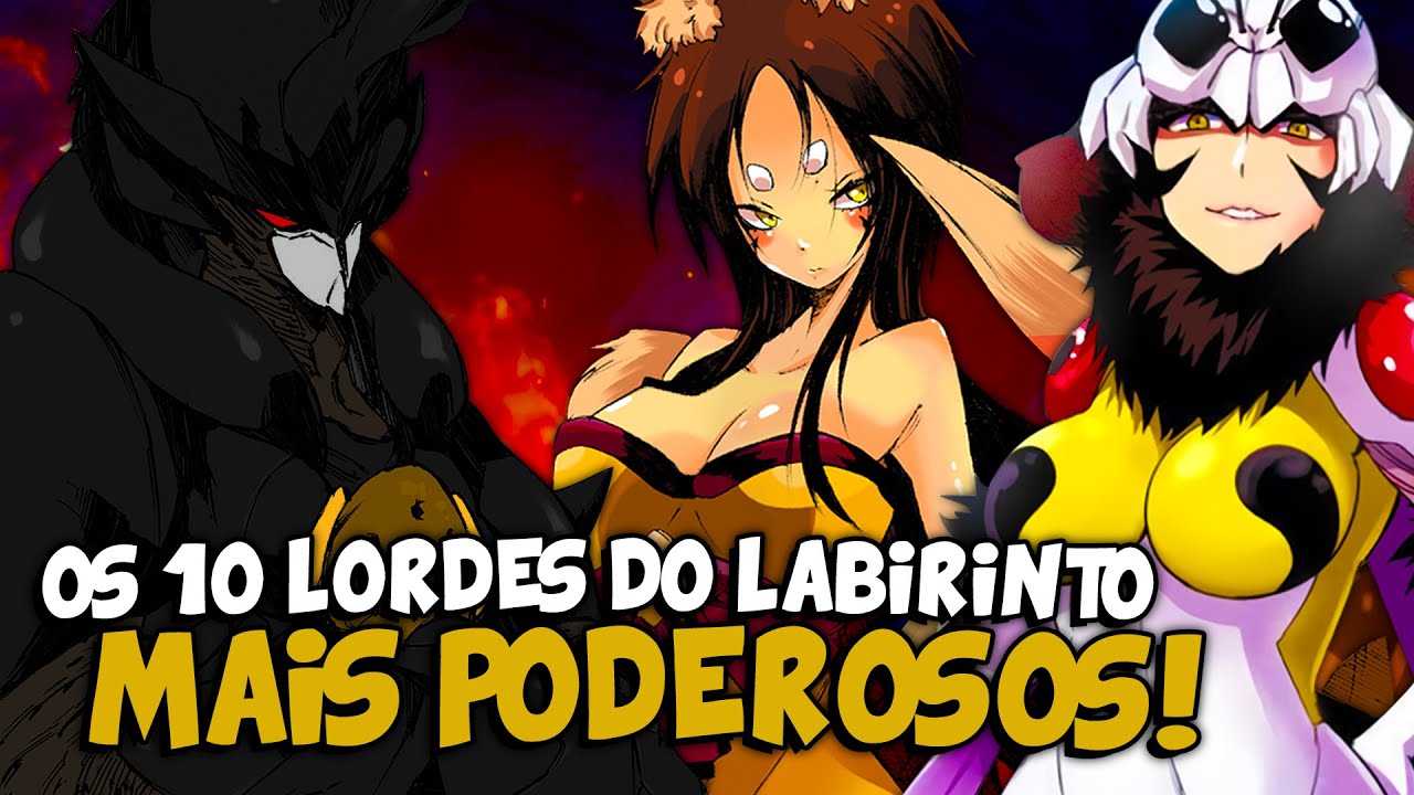 OS 10 LORDES DO LABIRINTO DE TEMPEST EXPLICADOS! | TENSURA SPOILERS