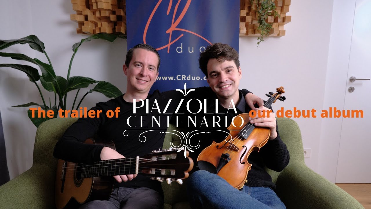PIAZZOLLA CENTENARIO | CRduo's Debut Album | Trailer | Baros Records