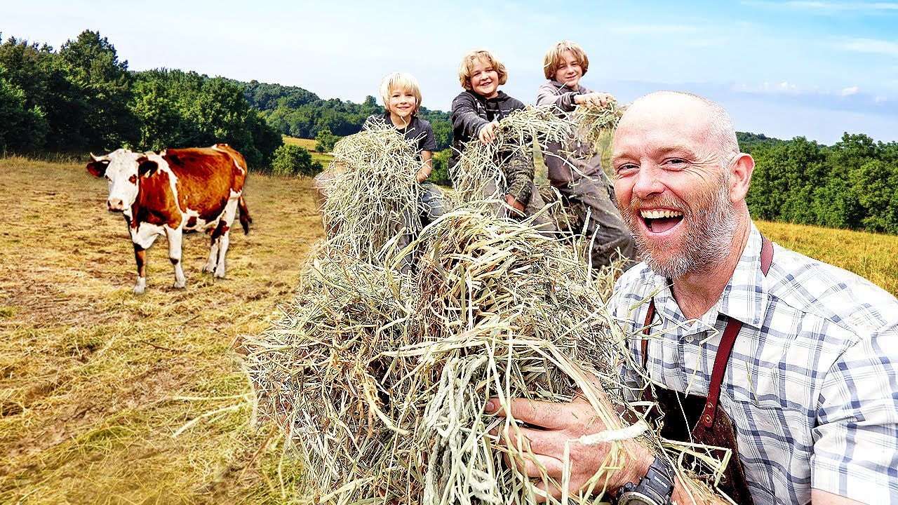 We Planted 2-acres of GRASS (to Feed our Family)