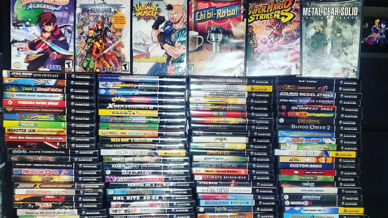 My Nintendo GameCube collection 2020