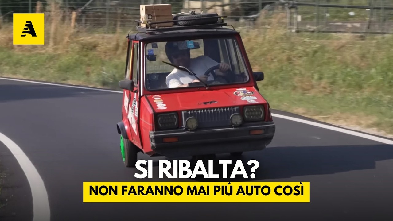 La TRE RUOTE che SFIDA le leggi della fisica: Casalini Sulky, la microcar degli anni '70