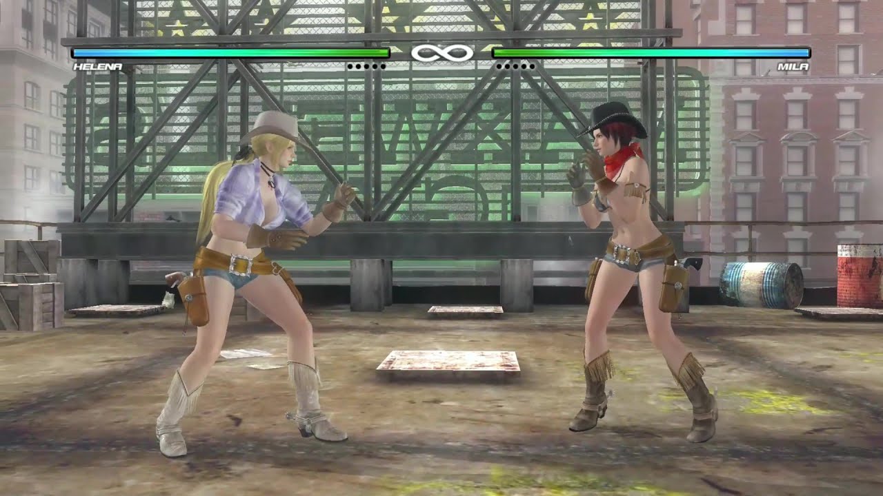 DEAD OR ALIVE 5 - Helena VS Mila