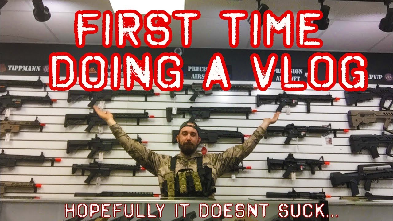 First VLOG of the Airsoft Headquarters!!! M17 and FeatherLight 249