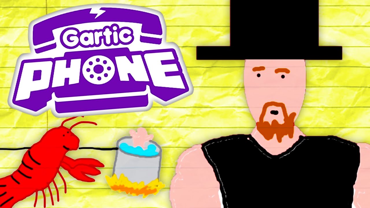 A Very Jacked Spider! - Gartic Phone Drawling Game