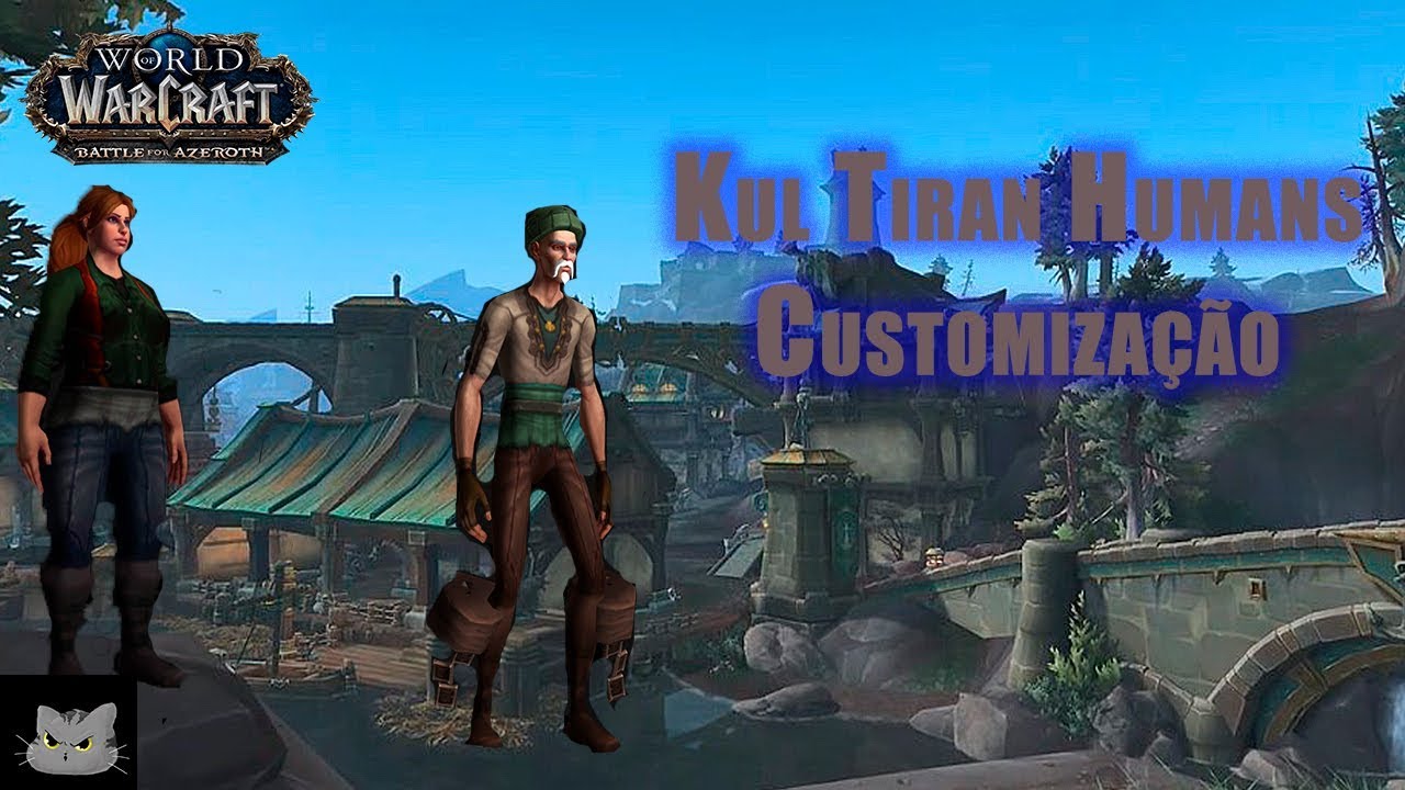 WoW - Customiza&ccedil;&atilde;o Kul Tiran Humans (Humanos de Kul'Tiras)
