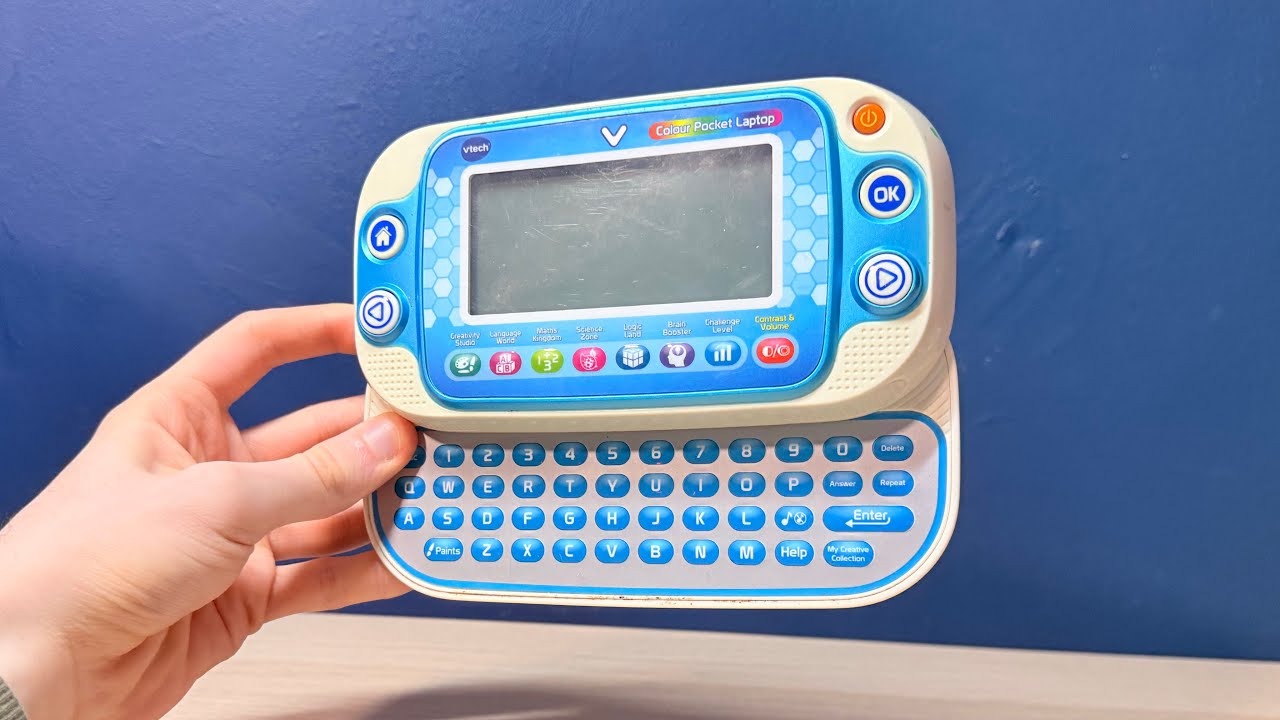 Цветной карманный ноутбук VTech - Language World