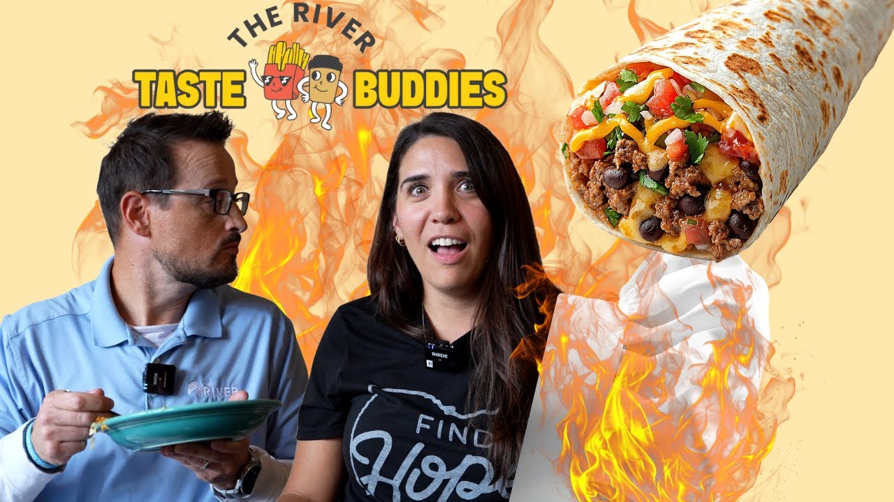 Taking On The BIGGEST BURRITOS We've Ever Seen (Chile Verde Edition) | Taste Buddies