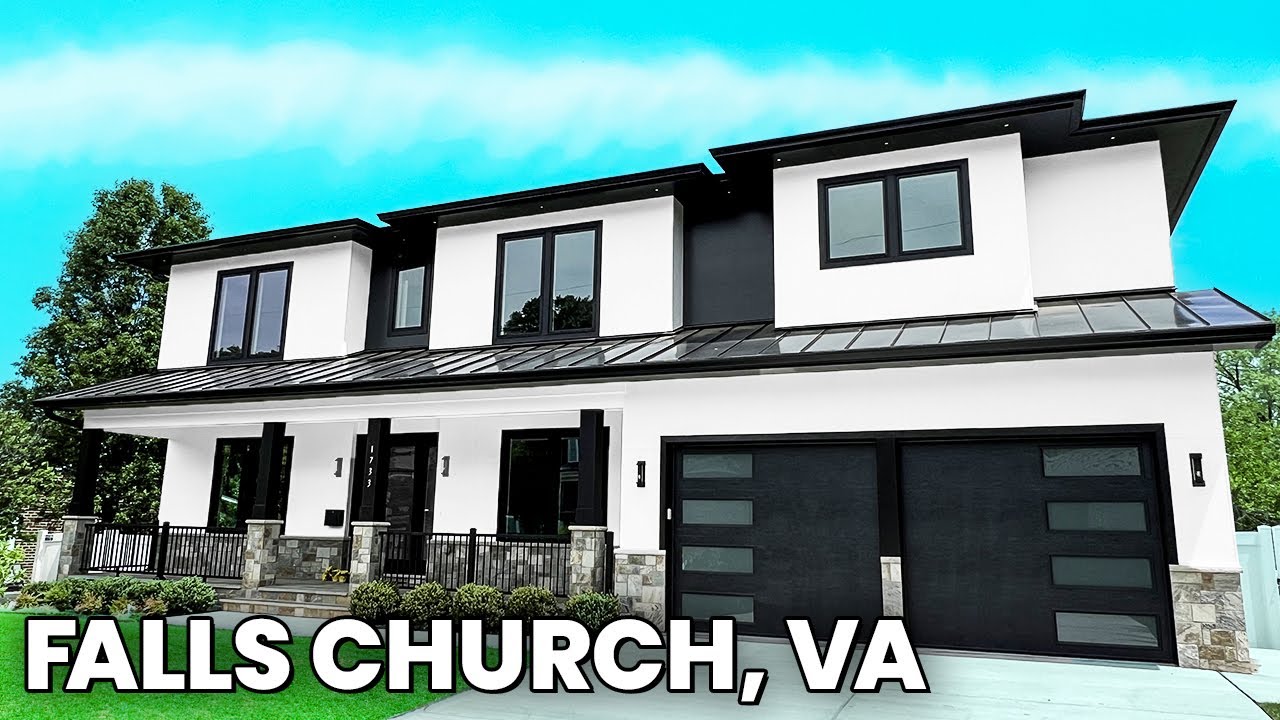 MUST SEE - LUXURY NEW HOME FOR SALE IN FALLS CHURCH VA!