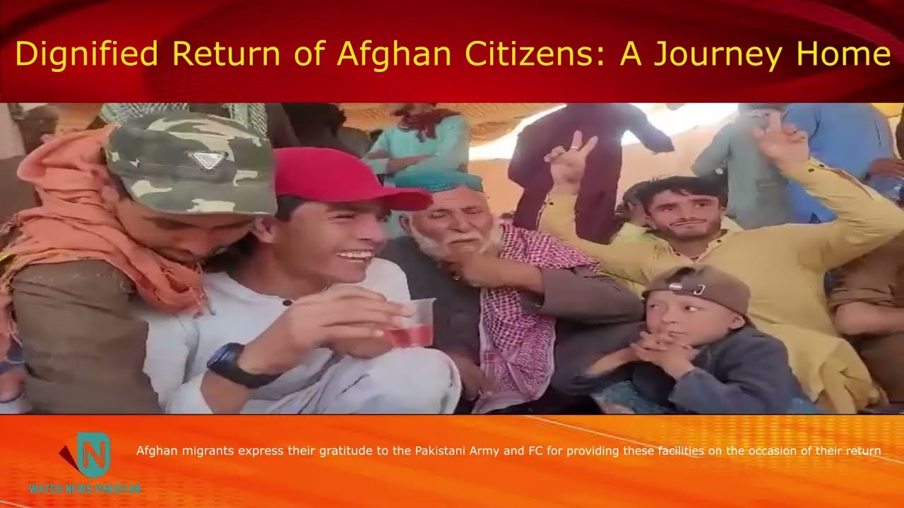 Dignified Return of Afghan Citizens: A Journey Home 🇦🇫🛤️