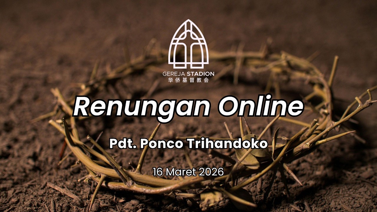 Renungan Online GEREJA STADION #1464 | BATU KARANG YANG KOKOH