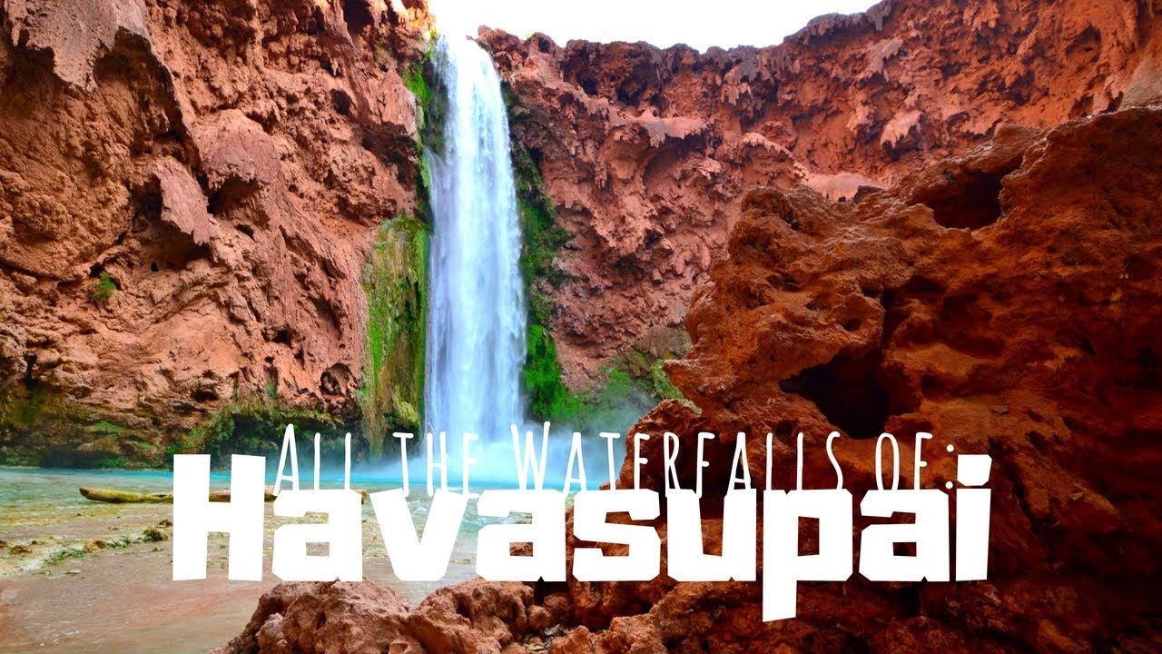 All Havasupai Waterfalls | Havasu Falls, Mooney, Beaver, & Navajo Falls