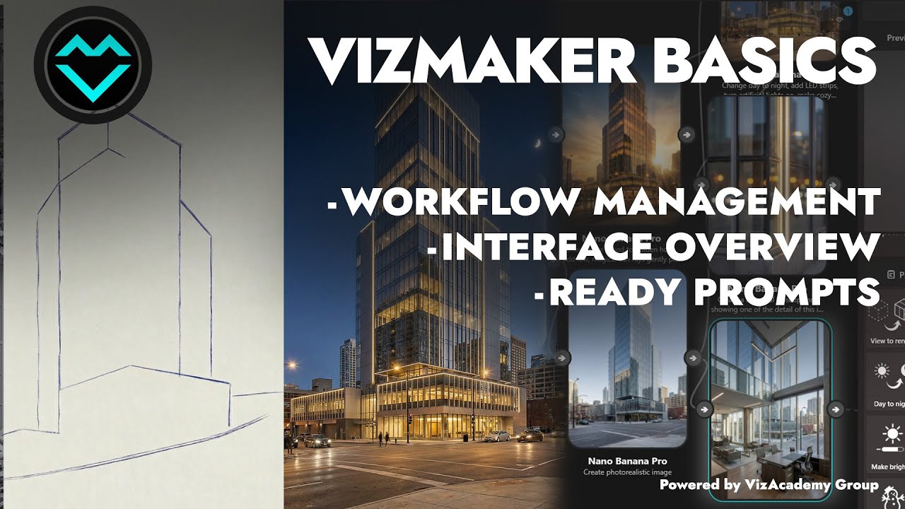 VizMaker from 0 &ndash; Part 3 UpScalers &ndash; interface, basic tools and first AI visuals. NanoBanana PRO