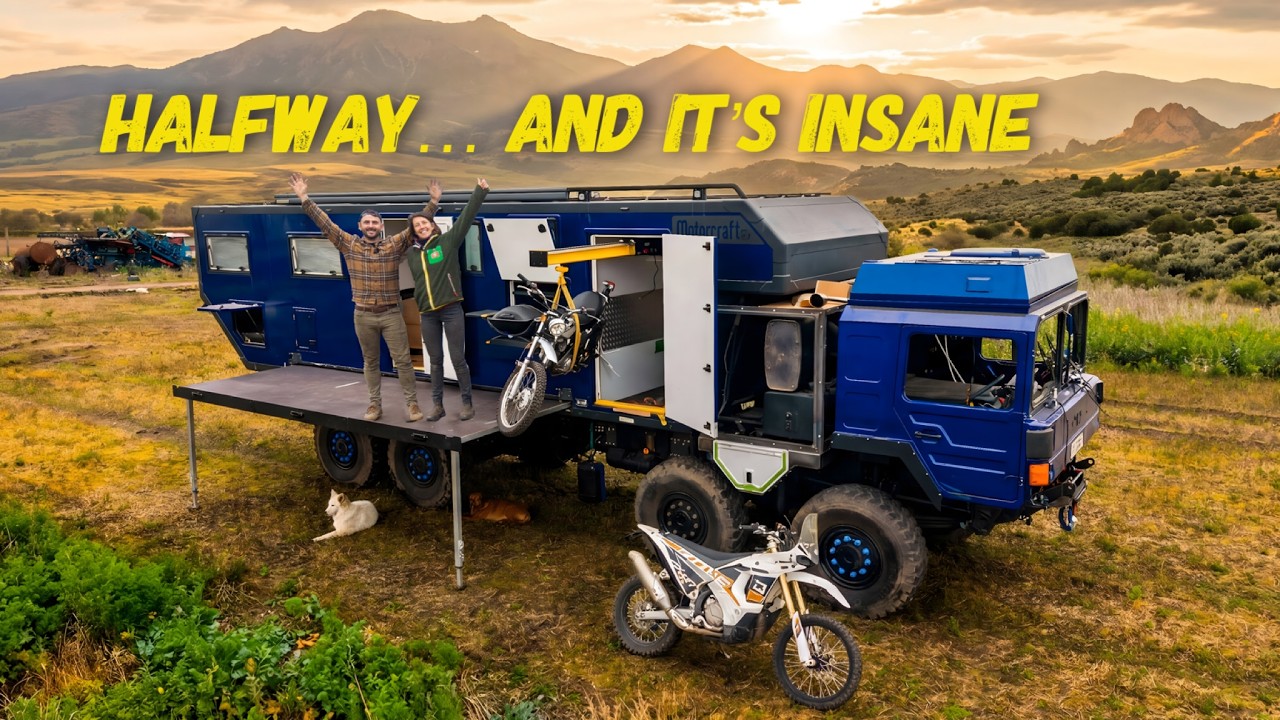 50% Complete! Our 8x8 Overland Truck Build Is Coming Together (Ep 14)