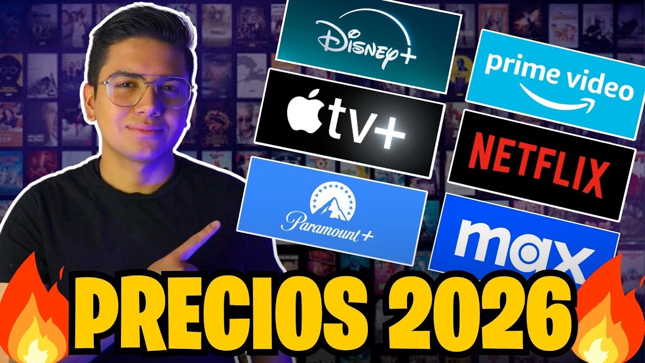 💸 PRECIOS del STREAMING en 2026 😱 &iquest;CU&Aacute;NTO CUESTA VER TODO en M&Eacute;XICO?