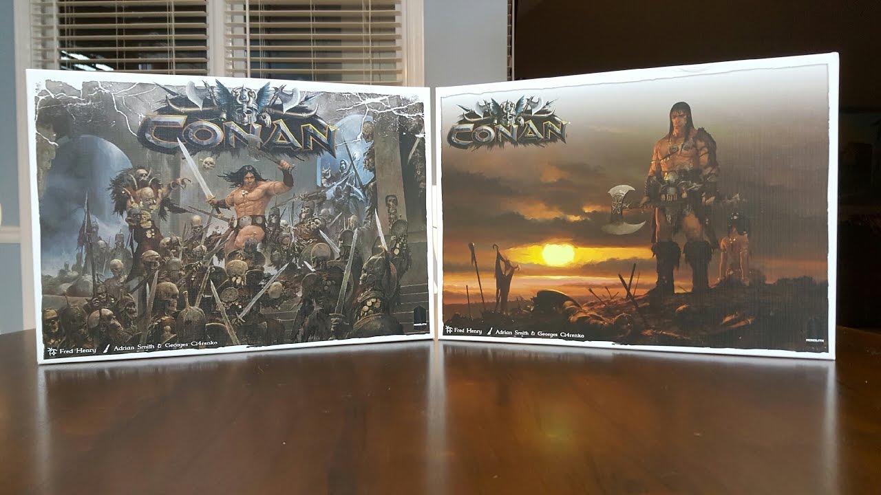 Conan by Monolith {Unboxing a Kickstarter}