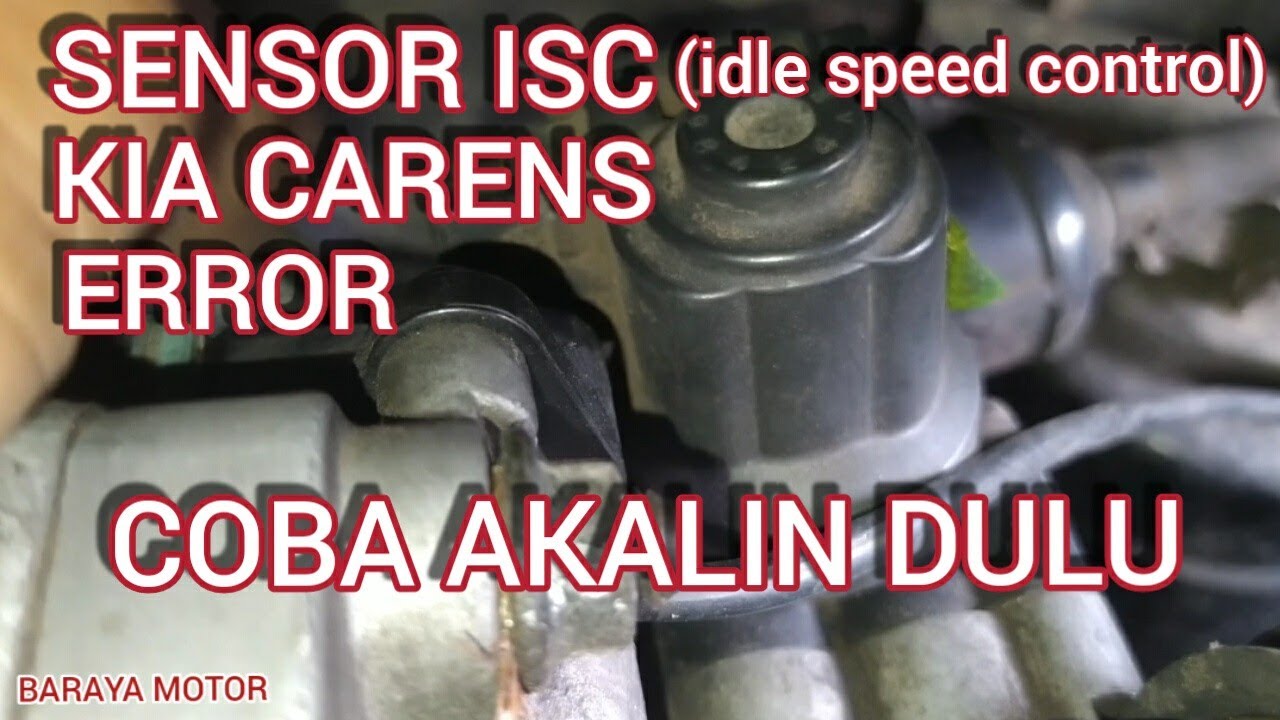 CARA SERVIS SENSOR ISC (IDLE SPEED CONTROL) YANG SUDAH LELET..... KINERJANYA.