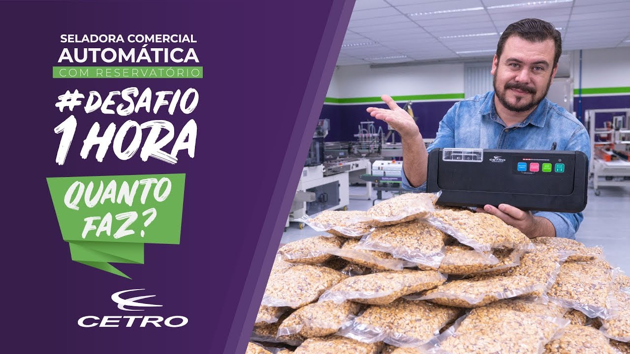 Desafio Cetro #1 | 01 Hora Selando a Vácuo