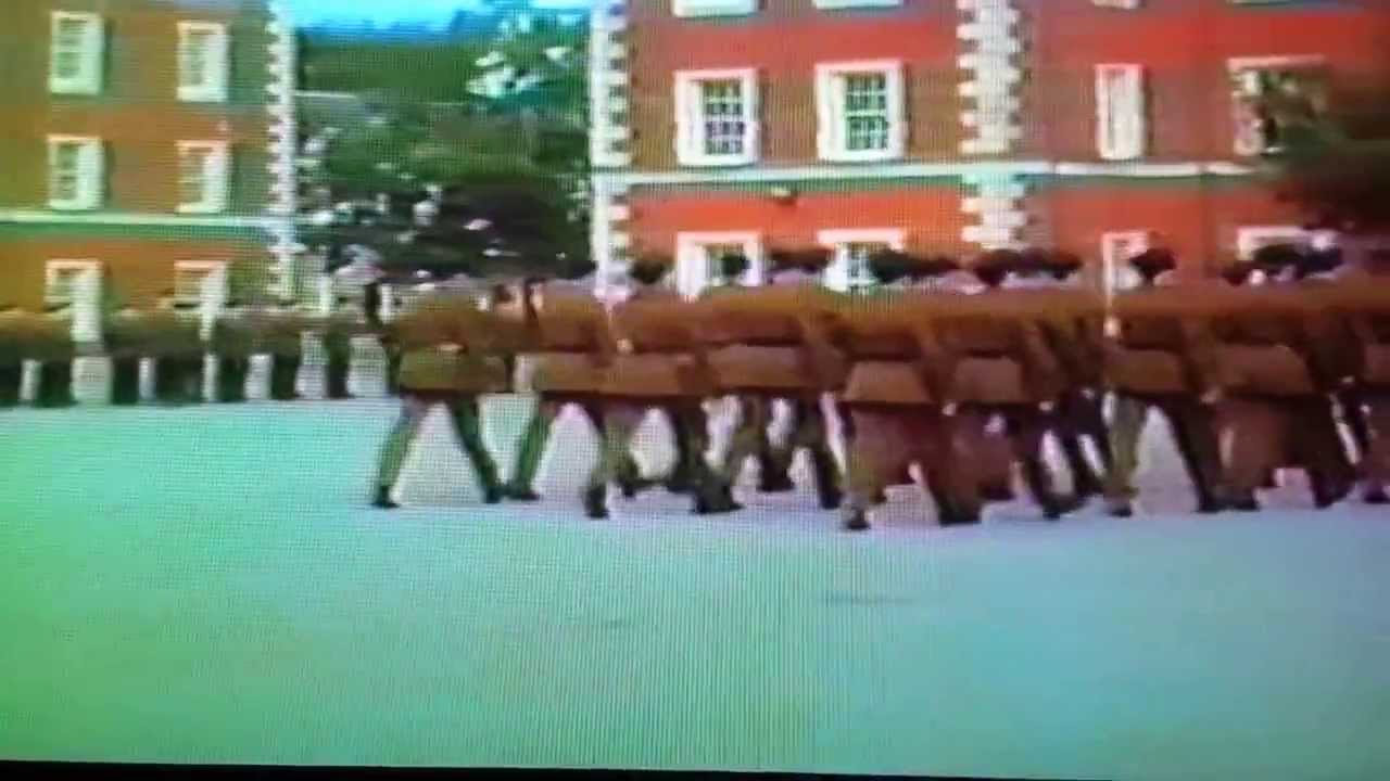 Passing out parade Drill demonstration RGJ Penninsula Bks Oct 85
