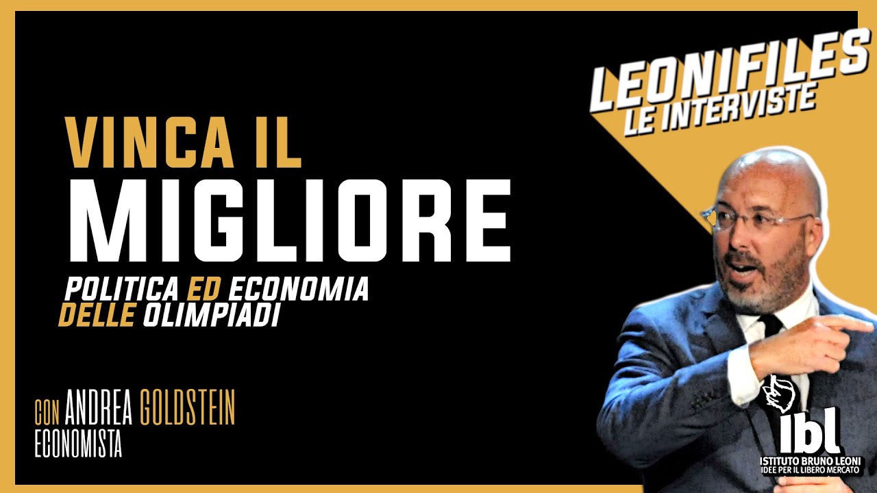Vinca il migliore. Politica ed economia delle Olimpiadi, con Andrea Goldstein (economista)