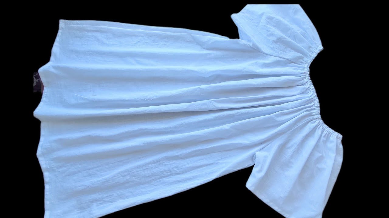 🪭ÇOK KOLAY YAZLIK ELBİSE KESİMİ DİKİMİ/Sewing a very stylish and ruffled summer dress 🌷👗
