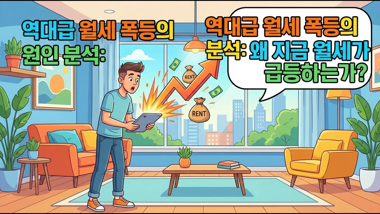 월세 폭등! 이유를 알고 있나요? 🏠