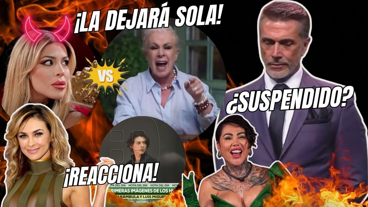 🚨Sergio Mayer ¿suspendido? 🚫Oriana se va vs Laura💥Aracely Arámbula reacciona a hijo😱