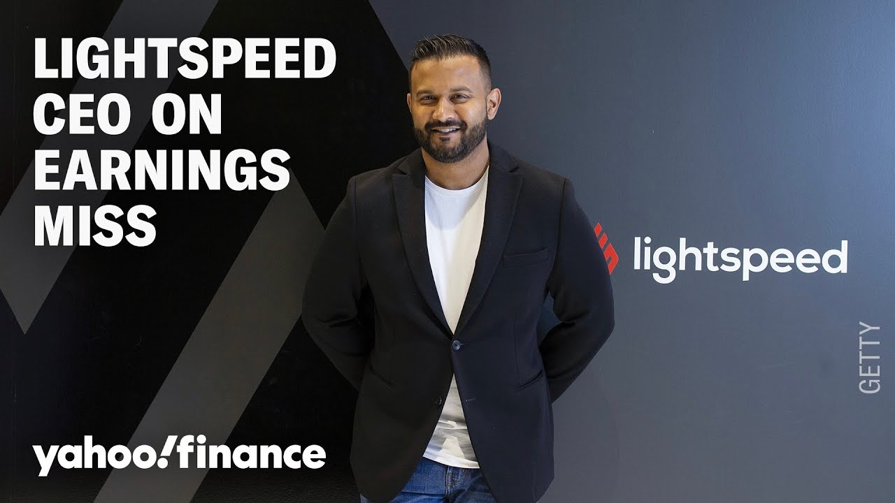 Lightspeed stock tumbles: CEO talks earnings miss, weak outlook